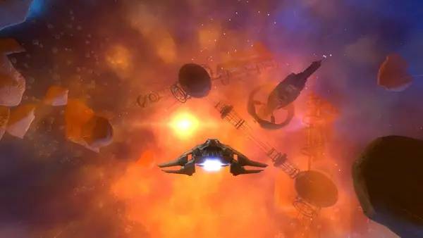 Отображение результата после выполнения миссии в Stellar Wanderer DX