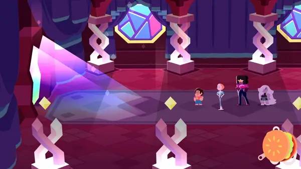 Отображение результата после выполнения миссии в Steven Universe Unleash The Light