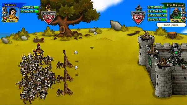 Отображение результата после выполнения миссии в Swords and Sandals Crusader Redux
