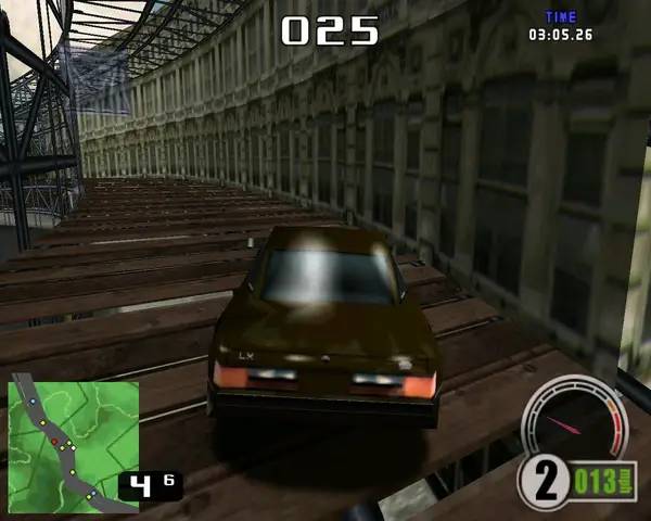 Отображение результата после выполнения миссии в Test Drive 6