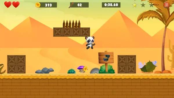 Отображение результата после выполнения миссии в The Incredible Adventures of Super Panda