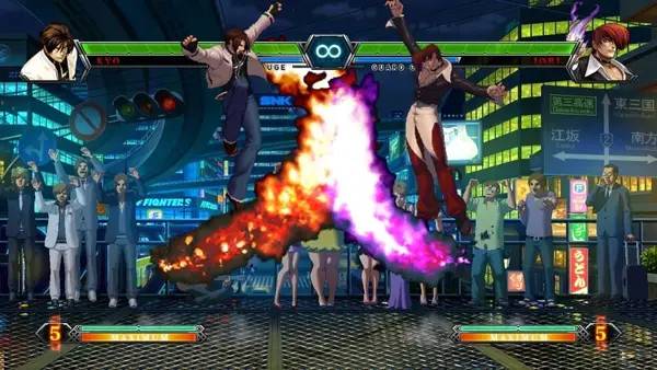 Отображение результата после выполнения миссии в THE KING OF FIGHTERS 13 STEAM EDITION