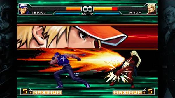 Отображение результата после выполнения миссии в THE KING OF FIGHTERS 2002 UNLIMITED MATCH