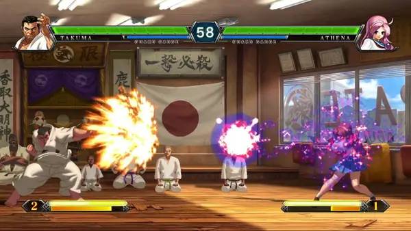 Отображение результата после выполнения миссии в THE KING OF FIGHTERS XIII GLOBAL MATCH