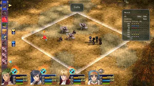 Отображение результата после выполнения миссии в The Legend of Heroes  Trails in the Sky the 3rd