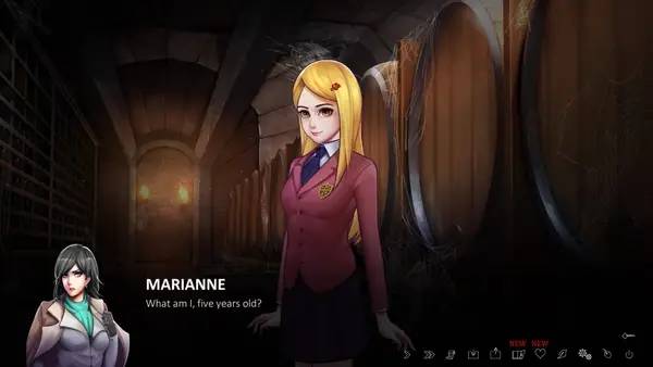 Отображение результата после выполнения миссии в The Letter - Horror Visual Novel