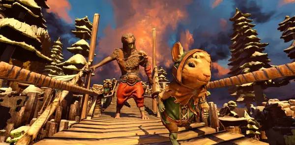 Отображение результата после выполнения миссии в The Lost Legends of Redwall  The Scout Anthology