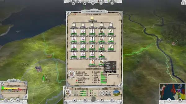 Отображение результата после выполнения миссии в The Seven Years War (1756-1763)