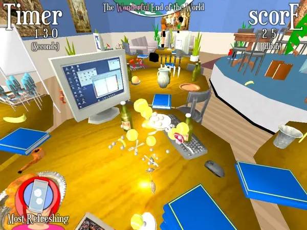 Отображение результата после выполнения миссии в The Wonderful End of the World