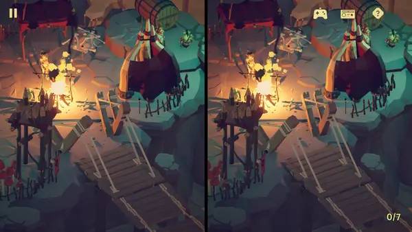 Отображение результата после выполнения миссии в Tiny Tales Hidden Objects