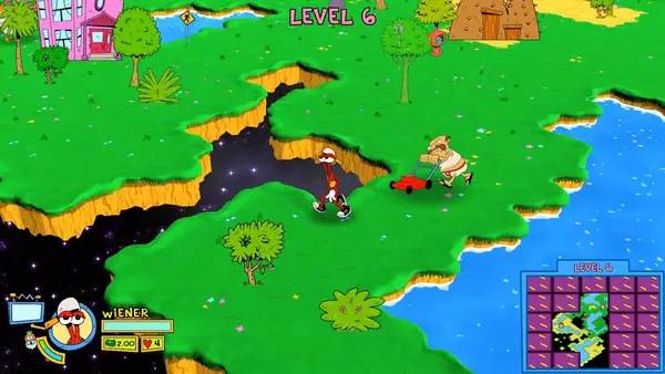 Отображение результата после выполнения миссии в ToeJam and Earl  Back in the Groove!