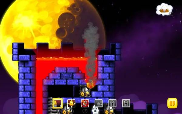 Отображение результата после выполнения миссии в Toki Tori