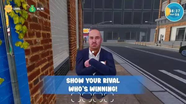 Отображение результата после выполнения миссии в Toy Shop Simulator
