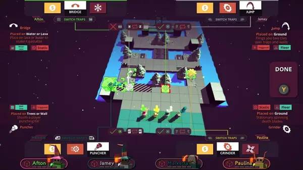 Отображение результата после выполнения миссии в Trapper's Delight