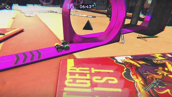 Отображение результата после выполнения миссии в Trials of the Blood Dragon