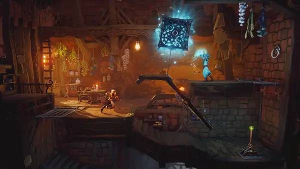 Отображение результата после выполнения миссии в Trine 4 The Nightmare Prince
