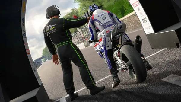 Отображение результата после выполнения миссии в TT Isle of Man  Ride on the Edge