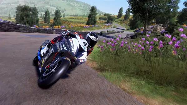 Отображение результата после выполнения миссии в TT Isle of Man Ride on the Edge 2