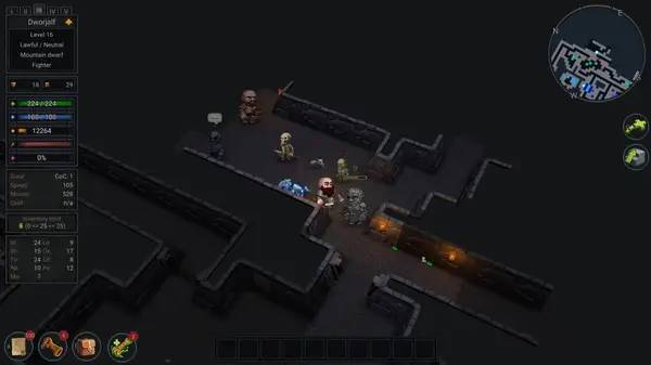 Отображение результата после выполнения миссии в Ultimate ADOM - Caverns of Chaos