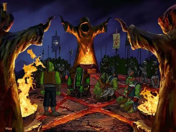 Отображение результата после выполнения миссии в Warcraft Adventures  Lord of the Clans