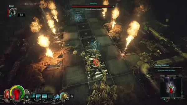 Отображение результата после выполнения миссии в Warhammer 40,000  Inquisitor - Martyr