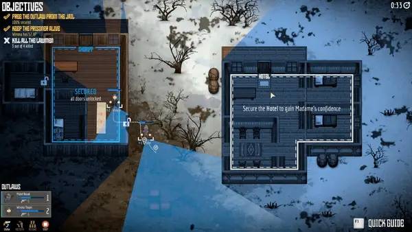 Отображение результата после выполнения миссии в WESTSLINGERS