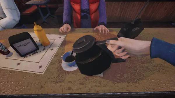 Отображение результата после выполнения миссии в While We Wait Here