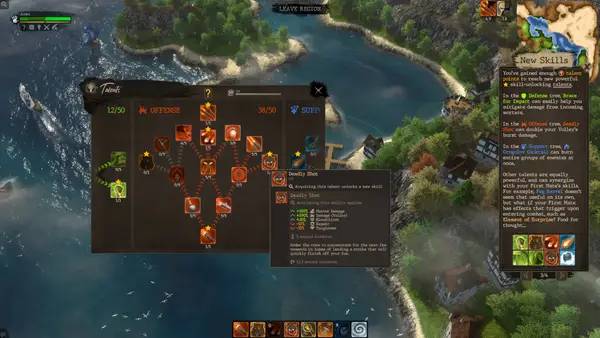 Отображение результата после выполнения миссии в Windward Horizon