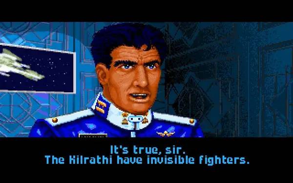 Отображение результата после выполнения миссии в Wing Commander 2  Vengeance of the Kilrathi