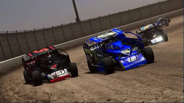 Отображение результата после выполнения миссии в World of Outlaws  Dirt Racing 24 Gold Edition