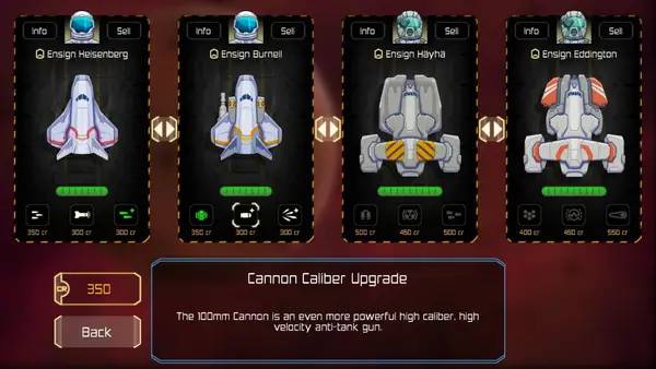 Отображение результата после выполнения миссии в Xenoraid The First Space War