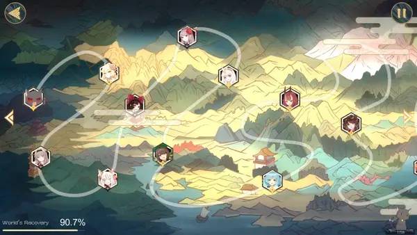 Отображение результата после выполнения миссии в Yokai's Secret