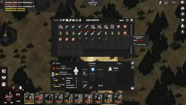 Отображение результата после выполнения миссии в Z Dawn