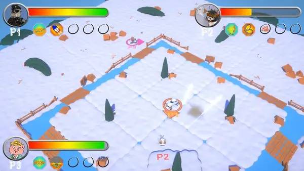 Персонаж A-Vroom! в процессе выполнения задания