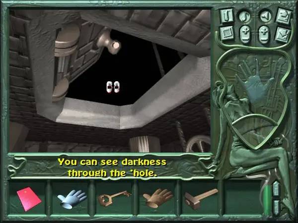 Персонаж A.D. 2044 в процессе выполнения задания