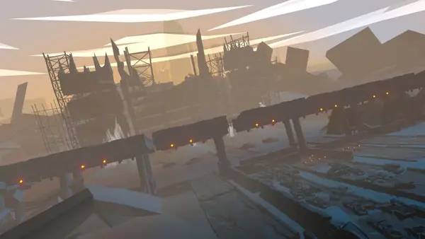 Персонаж Aaero в процессе выполнения задания