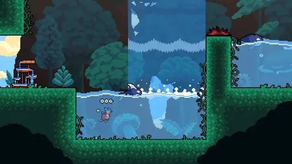 Персонаж Ageless в процессе выполнения задания