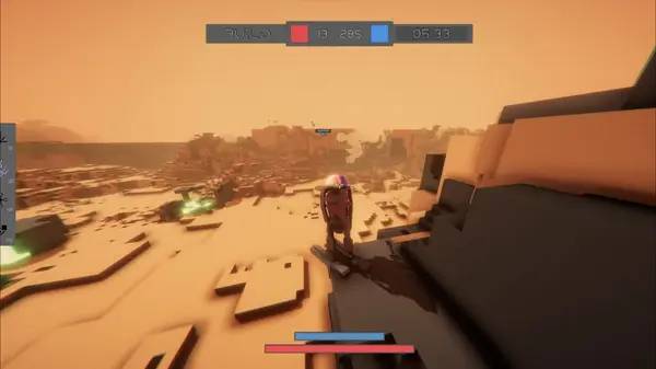 Персонаж Ai-(Onic) в процессе выполнения задания