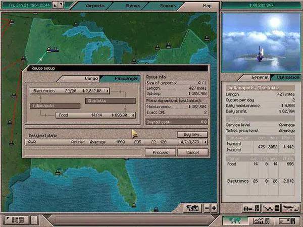 Персонаж Airlines 2 в процессе выполнения задания
