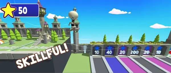 Персонаж Aladdin Save The Princess в процессе выполнения задания