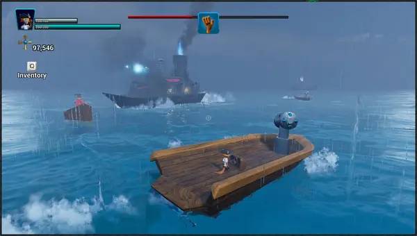 Персонаж Alakenisland в процессе выполнения задания