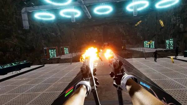 Персонаж Alien Dawn в процессе выполнения задания