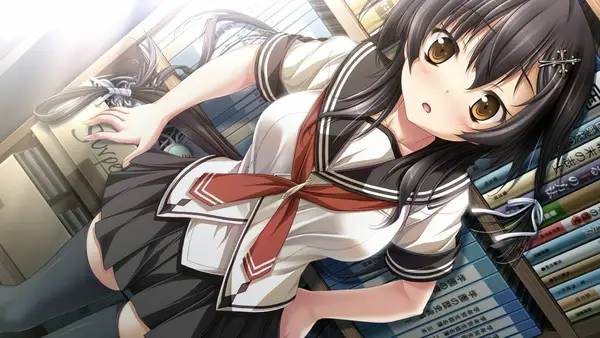 Персонаж Amatsutsumi в процессе выполнения задания