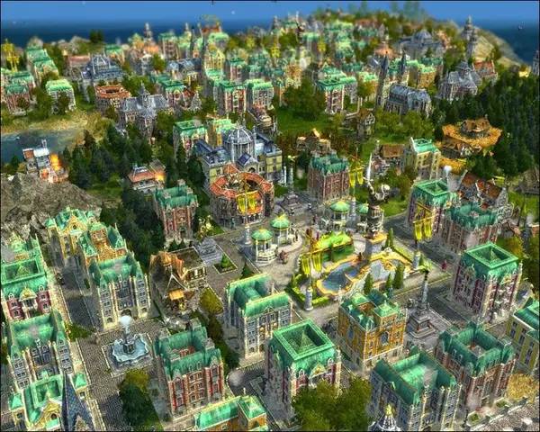 Персонаж Anno 1701 в процессе выполнения задания