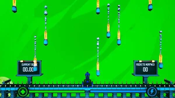 Персонаж Antirocketh в процессе выполнения задания