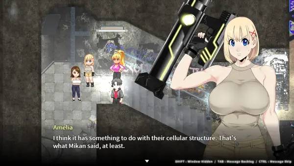 Персонаж Apostle Rebellion в процессе выполнения задания