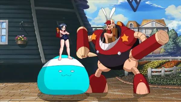 Персонаж Arcana Heart 3 LOVEMAX SIXSTARS!!!!!! XTEND в процессе выполнения задания