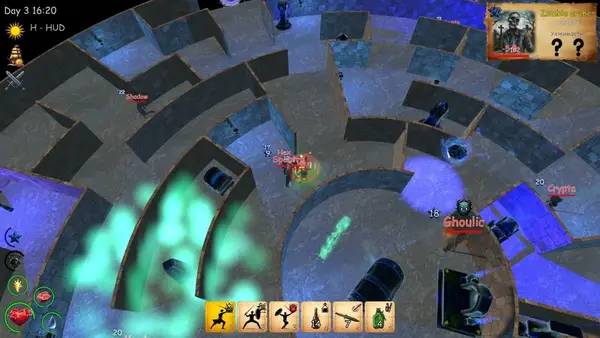 Персонаж Archipelago Island Survival в процессе выполнения задания