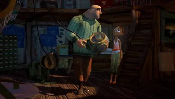 Персонаж Arden's Wake в процессе выполнения задания