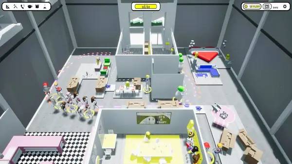 Персонаж Assembly Required в процессе выполнения задания